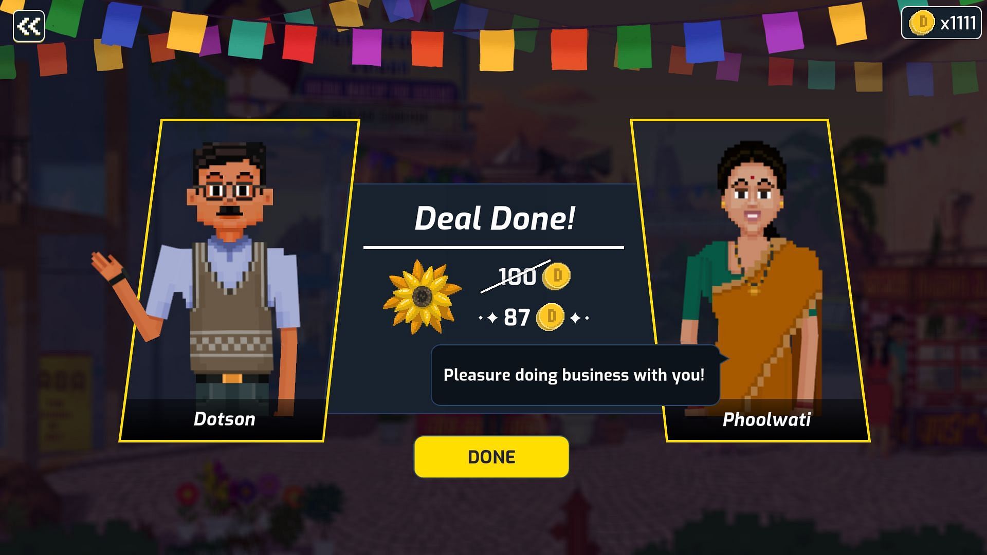 Bargain the price (Image via Masala Games)